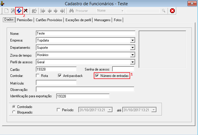 Ao abrir o software os cadastros estão em branco, como se fosse uma  instalação nova. - Suporte Topdata®