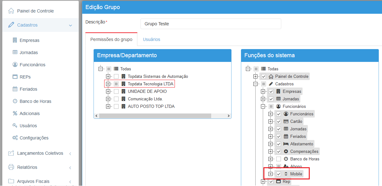 É possível alterar o número de teclado do funcionário pelo TopPonto Web? -  Suporte Topdata®